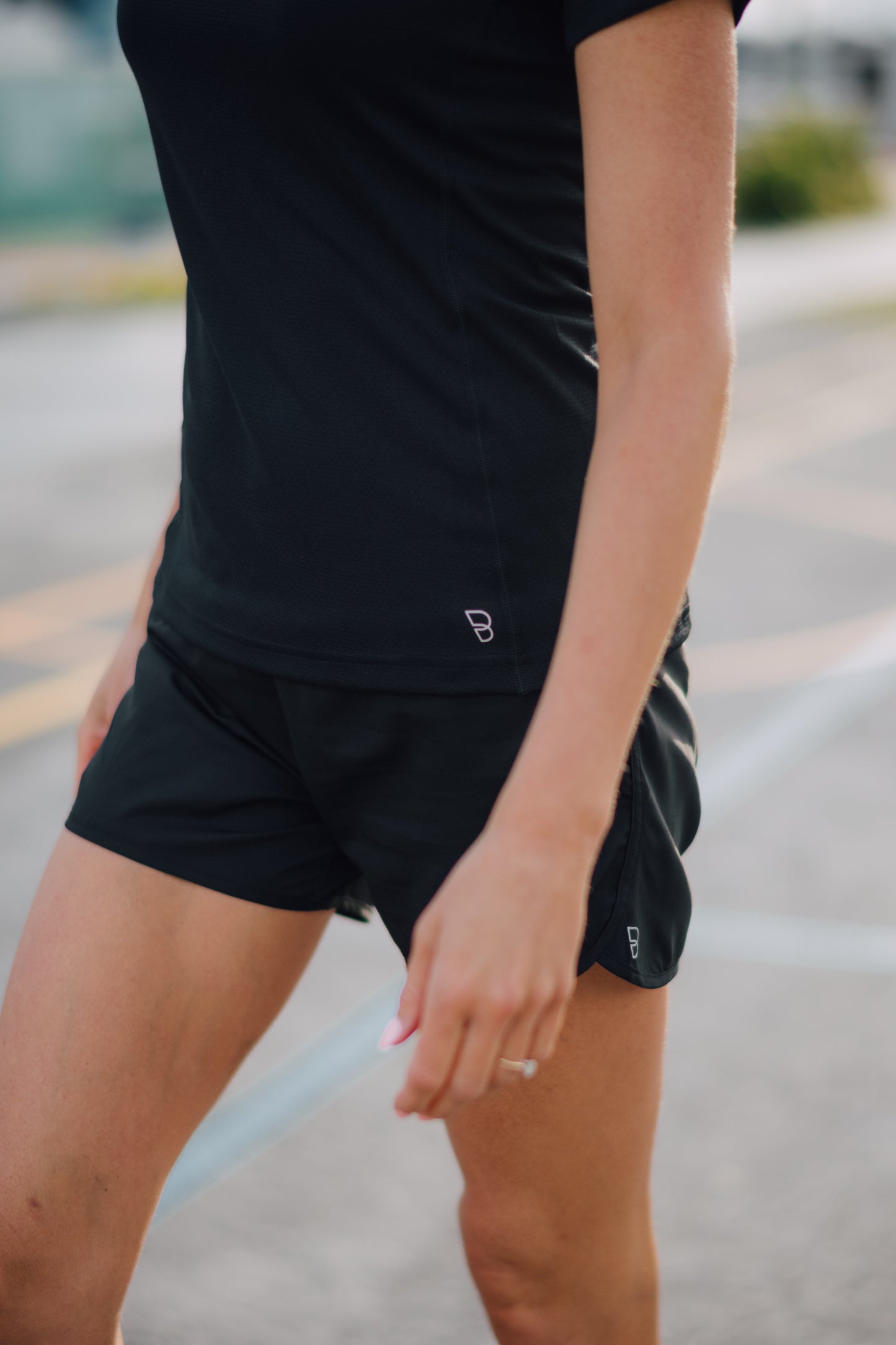 Black, Light weight Zephyr shorts are comfortable and are a athletic cut. They feature a front pocket and utilise WR technology making them super light weight.